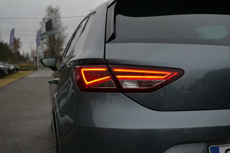 Seat Leon full LED Skórzana Tapicerka Alufelgi Podgrz. Fotele Nawigacja.Zarej zdjęcie 5