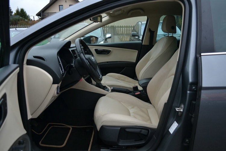 Seat Leon full LED Skórzana Tapicerka Alufelgi Podgrz. Fotele Nawigacja.Zarej zdjęcie 6