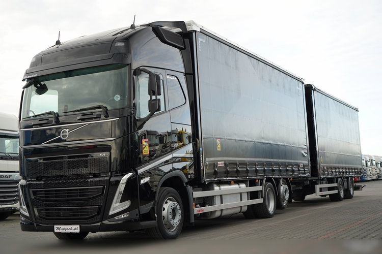 Volvo FH 500 / I-SAVE / XL / ZESTAW TANDEM PRZEJAZDOWY 120 M3 / 2023 / KLIMA POSTOJOWA / ZAWIESIE DOKI DO WÓZKA / PO ZŁOTYM KONTRAKCIE SERWISOWYM zdjęcie 4