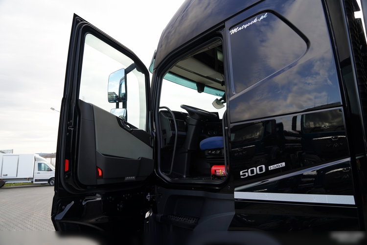 Volvo FH 500 / I-SAVE / XL / ZESTAW TANDEM PRZEJAZDOWY 120 M3 / 2023 / KLIMA POSTOJOWA / ZAWIESIE DOKI DO WÓZKA / PO ZŁOTYM KONTRAKCIE SERWISOWYM zdjęcie 50