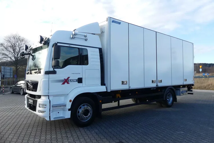MAN TGM 18.290 / EURO 6 / KONTENER + WINDA / OTWIERANY BOK / zdjęcie 5