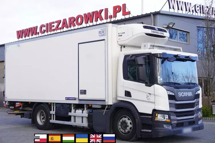 Scania P280 4x2 E6 / Chłodnia Lamberet 16 EPAL / Multitemperatura / Thermoking T-800R / 130 tys. km / 3 szt zdjęcie 1