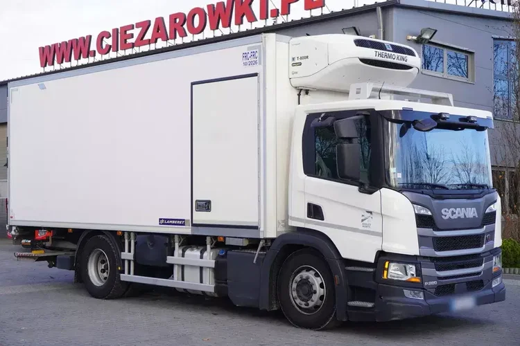 Scania P280 4x2 E6 / Chłodnia Lamberet 16 EPAL / Multitemperatura / Thermoking T-800R / 130 tys. km / 3 szt zdjęcie 2