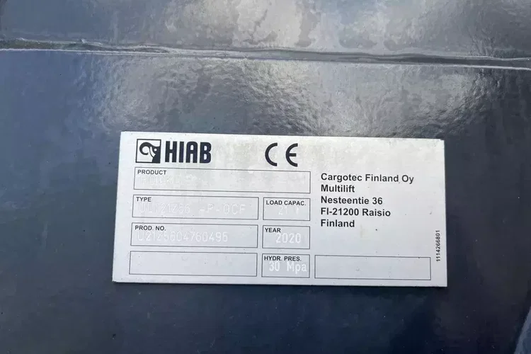 Mercedes Arocs 2543 6x2 4 / Hakowiec 21 t HIAB ULT21Z56 / 2022 zdjęcie 6