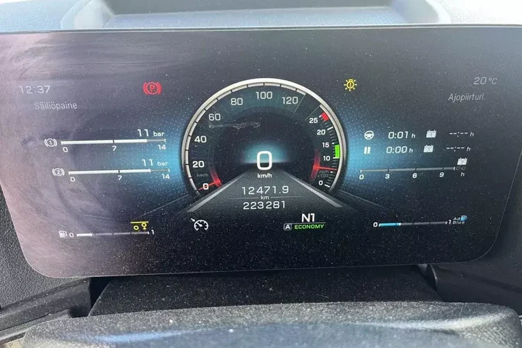 Mercedes Arocs 2543 6x2 4 / Hakowiec 21 t HIAB ULT21Z56 / 2022 zdjęcie 9