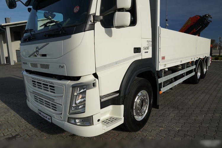 Volvo FM 500 / 6X4 / SKRZYNIOWY 6, 5 M / HDS PALFINGER PK 20001-K / PILOT / WYSÓW -12.5 M / ROTATOR / EURO 6 zdjęcie 16
