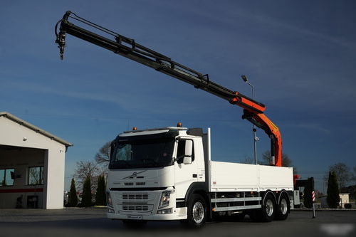Volvo FM 500 / 6X4 / SKRZYNIOWY 6, 5 M / HDS PALFINGER PK 20001-K / PILOT / WYSÓW -12.5 M / ROTATOR / EURO 6