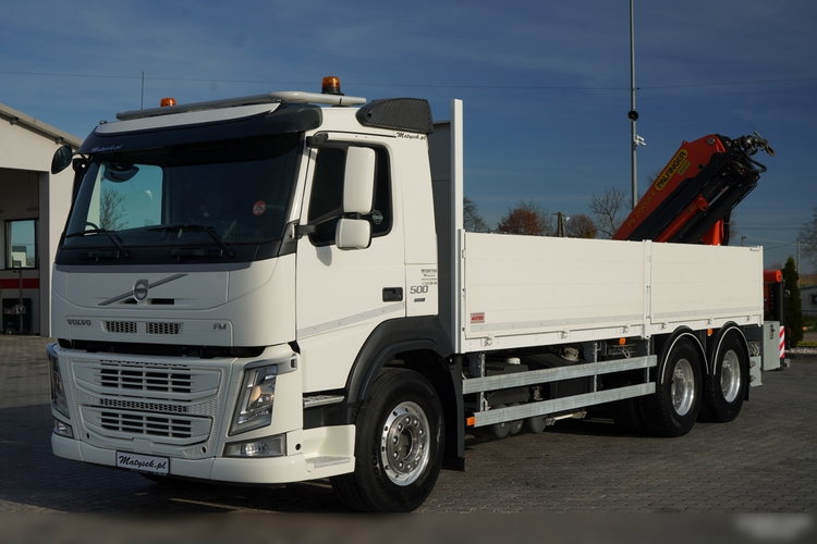 Volvo FM 500 / 6X4 / SKRZYNIOWY 6, 5 M / HDS PALFINGER PK 20001-K / PILOT / WYSÓW -12.5 M / ROTATOR / EURO 6 zdjęcie 7