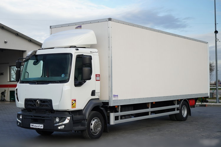 Renault D 210 / 4x2 / KONTENER / 8.6 M /  MOCNA PODŁOGA / WINDA DHOLLANDIA  zdjęcie 4