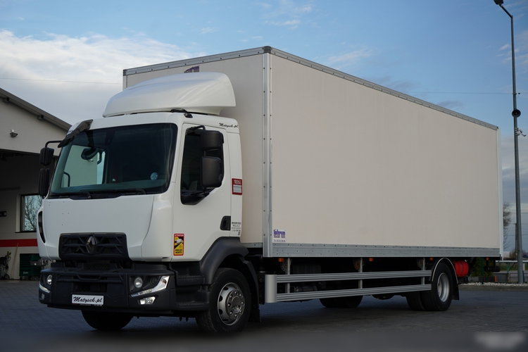 Renault D 210 / 4x2 / KONTENER / 8.6 M /  MOCNA PODŁOGA / WINDA DHOLLANDIA  zdjęcie 5