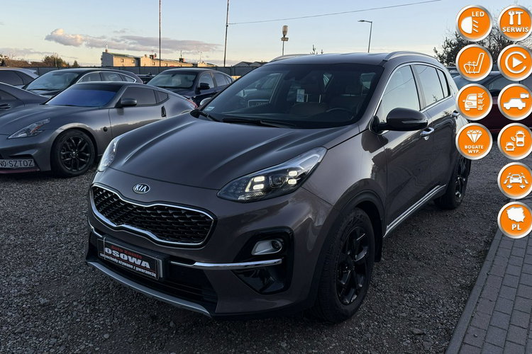 Kia Sportage 1.6TGi177KM 4x4 full opcja bezwypadkowa serwisowana 1.rok . Gwarancji zdjęcie 1