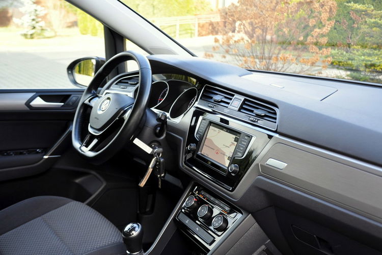 Volkswagen Touran 2.0TDI(150KM) Duża Navi 7-Foteli Klimatronik Reling Alu16"ASO VW zdjęcie 18
