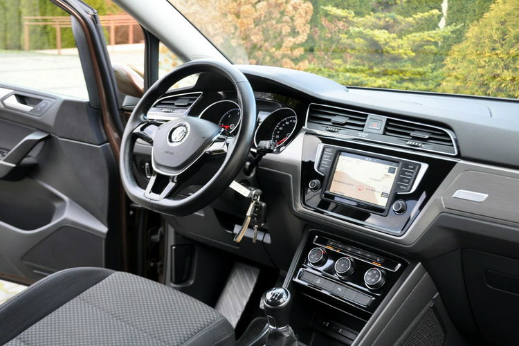 Volkswagen Touran 2.0TDI(150KM) Duża Navi 7-Foteli Klimatronik Reling Alu16"ASO VW zdjęcie 26