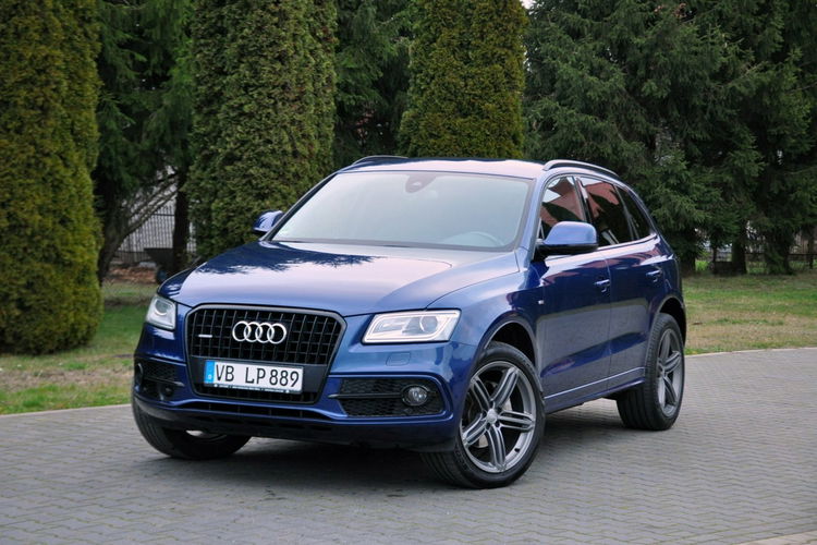 Audi Q5 2.0TDI(190KM) Lift S-Line RadarACC Xenon Led Navi El.Klapa Alu20"ASO zdjęcie 9