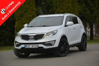 Kia Sportage Automat AWD Xenon Ledy Navi Parktronic Kamera Skóry Alu19"