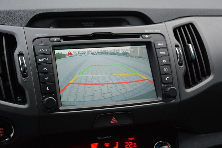 Kia Sportage Automat AWD Xenon Ledy Navi Parktronic Kamera Skóry Alu19" zdjęcie 30