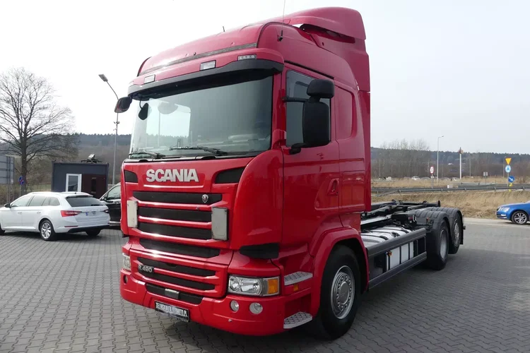 Scania R 490 / 6x2 / HAKOWIEC / HIAB MULTILIFT / RETARDER / EURO 6 / zdjęcie 5