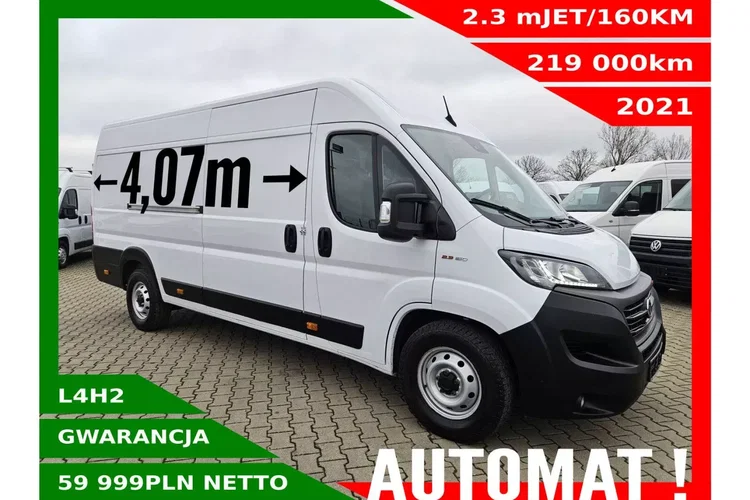 Fiat Ducato L4H2 59999zł NETTO 2.3 MultiJET/160KM zdjęcie 1