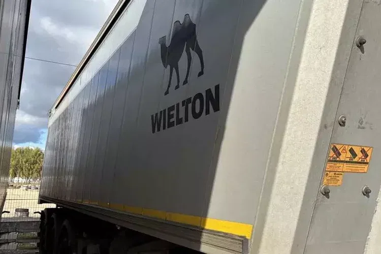 Wielton NW-3 / waga 6.2 t / poj. 38m3 / elek. dach / Teflon / 20 naczep r.2022 zdjęcie 8