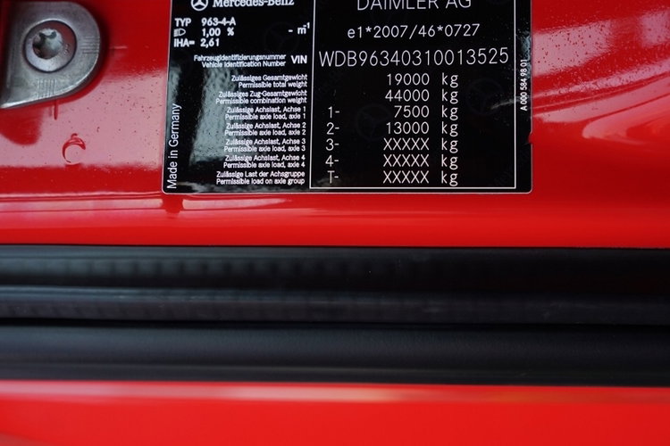 Mercedes ACTROS 1845 / STREAM SPACE  zdjęcie 36