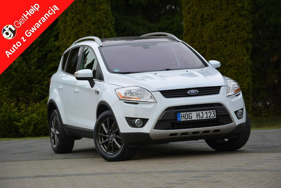 Ford Kuga Lift Navi Kamera 4WD Panorama 2XParktronic Keyless go Hak Oryginał zdjęcie 