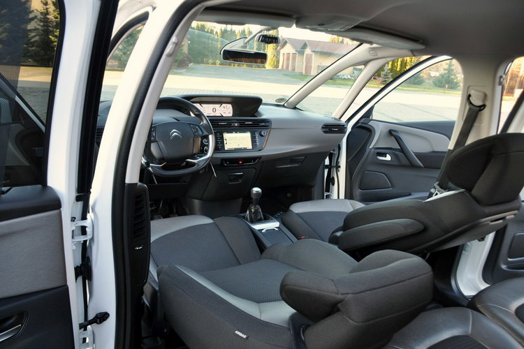 Citroen C4 Grand Picasso 2.0HDI(150KM) Led Duża Navi Masaże Chrom Skóry Keyless Go Alu 17"ASO zdjęcie 29