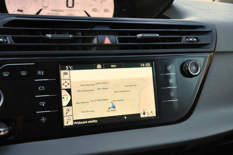 Citroen C4 Grand Picasso 2.0HDI(150KM) Led Duża Navi Masaże Chrom Skóry Keyless Go Alu 17"ASO zdjęcie 33