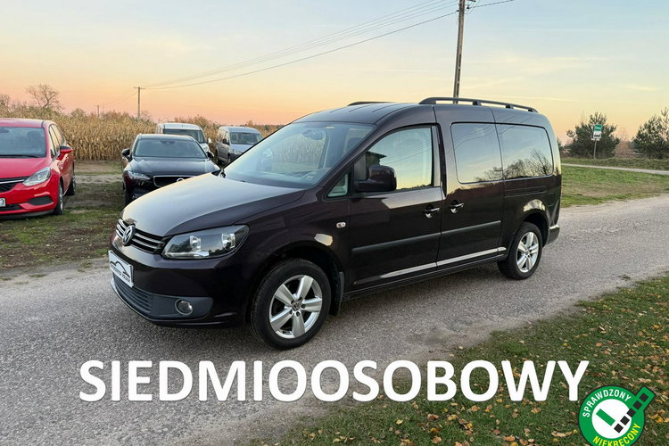 Volkswagen Caddy 2.0 MPI 109 KM MAXI 7 osobowy zdjęcie 1
