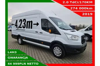 Ford transit L4H3 44999zł NETTO 2.0TdCi/170KM