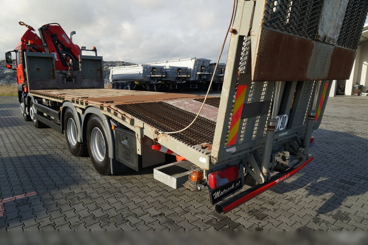 MAN TGS 35.360 / 8x2-4 / LAWETA + HDS HIAB 166 E-2 / 4 OSIOWY / NAJAZDY HYDRAULICZNE / WCIĄGARKA / POMOC DROGOWA / opony 100% zdjęcie 22