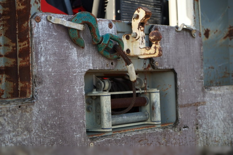 MAN TGS 35.360 / 8x2-4 / LAWETA + HDS HIAB 166 E-2 / 4 OSIOWY / NAJAZDY HYDRAULICZNE / WCIĄGARKA / POMOC DROGOWA / opony 100% zdjęcie 32