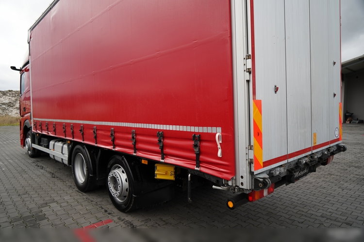 Mercedes -BENZ ACTROS / 2545 / FIRANKA  / 6x2 / KLIMA POSTOJOWA / BIG SPACE / WIELTON / 2021 zdjęcie 13