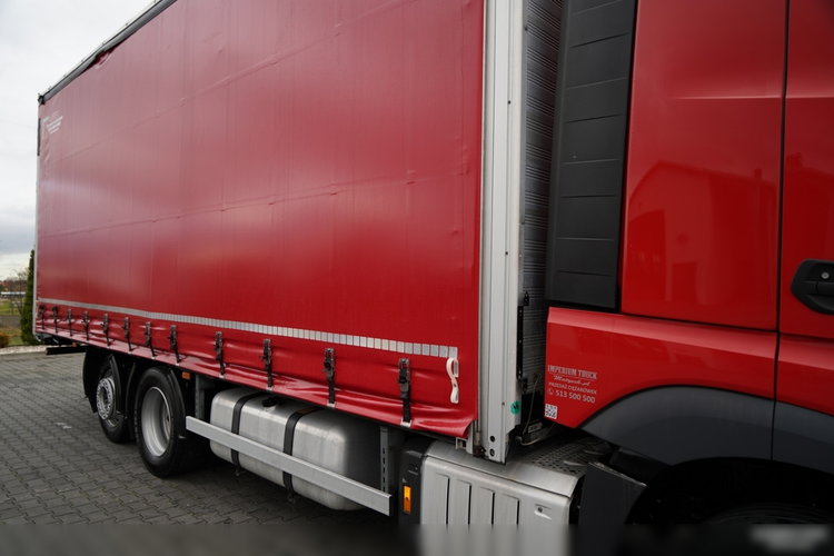 Mercedes -BENZ ACTROS / 2545 / FIRANKA  / 6x2 / KLIMA POSTOJOWA / BIG SPACE / WIELTON / 2021 zdjęcie 16