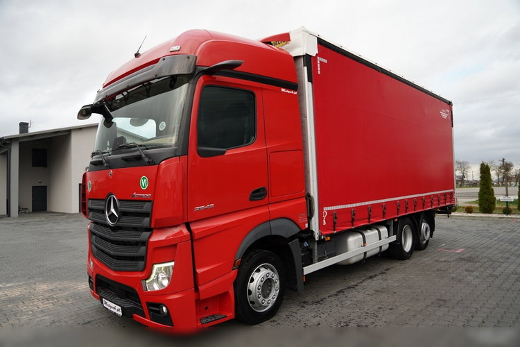 Mercedes -BENZ ACTROS / 2545 / FIRANKA  / 6x2 / KLIMA POSTOJOWA / BIG SPACE / WIELTON / 2021 zdjęcie 2