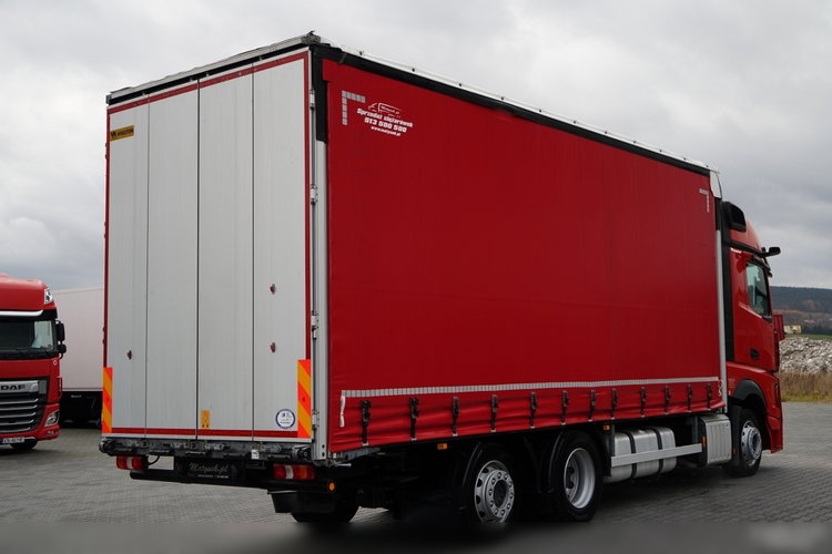 Mercedes -BENZ ACTROS / 2545 / FIRANKA  / 6x2 / KLIMA POSTOJOWA / BIG SPACE / WIELTON / 2021 zdjęcie 5