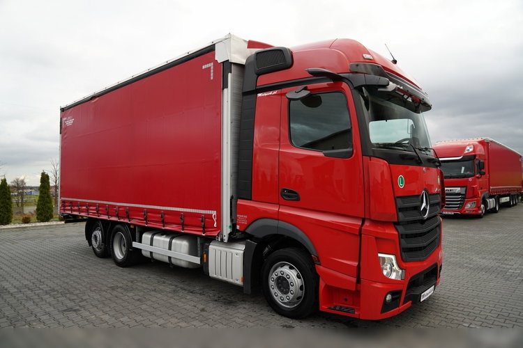 Mercedes -BENZ ACTROS / 2545 / FIRANKA  / 6x2 / KLIMA POSTOJOWA / BIG SPACE / WIELTON / 2021 zdjęcie 7