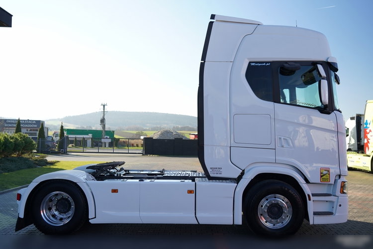 Scania S 500 / RETARDER / CAŁA NA PODUSZKACH / ALUFELGI / OPONY 100% / zdjęcie 9