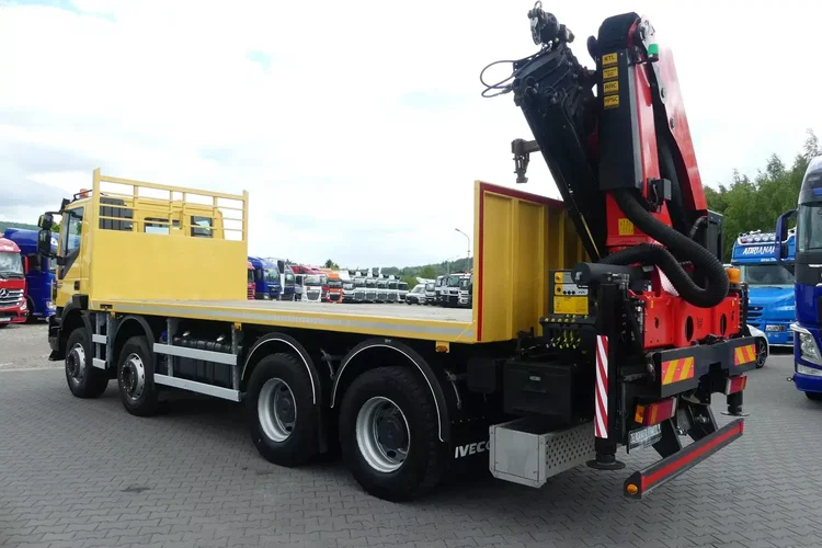 Iveco TRAKKER 450 / 8x4 / EURO 6 / HDS PALFINGER PK 22002-EH / NISKI PRZEBIEG / zdjęcie 14