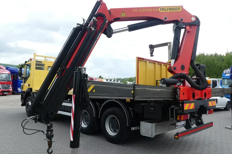 Iveco TRAKKER 450 / 8x4 / EURO 6 / HDS PALFINGER PK 22002-EH / NISKI PRZEBIEG / zdjęcie 6