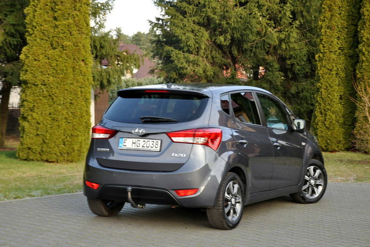Hyundai ix20 1.6i(125KM) Lift Grzana Kierownica Klimatyzacja Parktronik Welur Alu16 zdjęcie 6