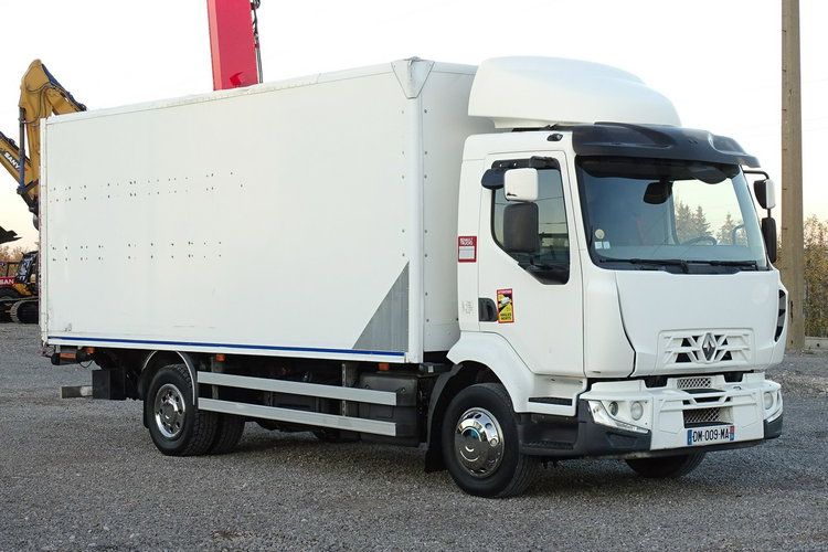 Renault D14 KONTENER, Winda klapa, Blokada mostu, 177k km Przebieg Udokumentowany TYLKO 177.000 KM , Klima , Winda , Kontener zdjęcie 2
