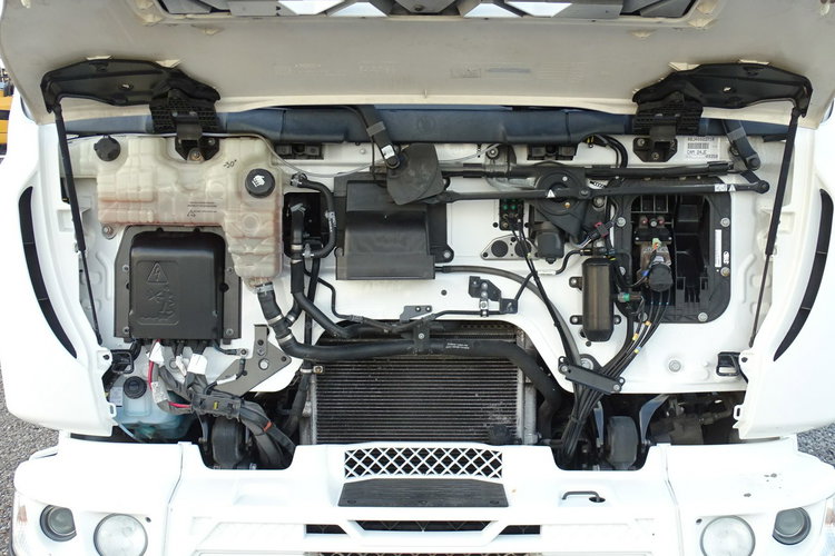 Renault D14 KONTENER, Winda klapa, Blokada mostu, 177k km Przebieg Udokumentowany TYLKO 177.000 KM , Klima , Winda , Kontener zdjęcie 21