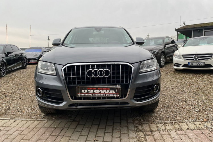 Audi Q5 2.0tdi quattro lift s-tronic ledy bi xenon asystenty 139tys km 1.r.gwa zdjęcie 4