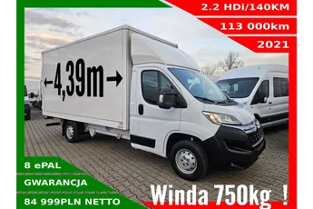 Citroen Jumper Kontener 8 ePAL 84999zł NETTO 2.2 HD/140KM