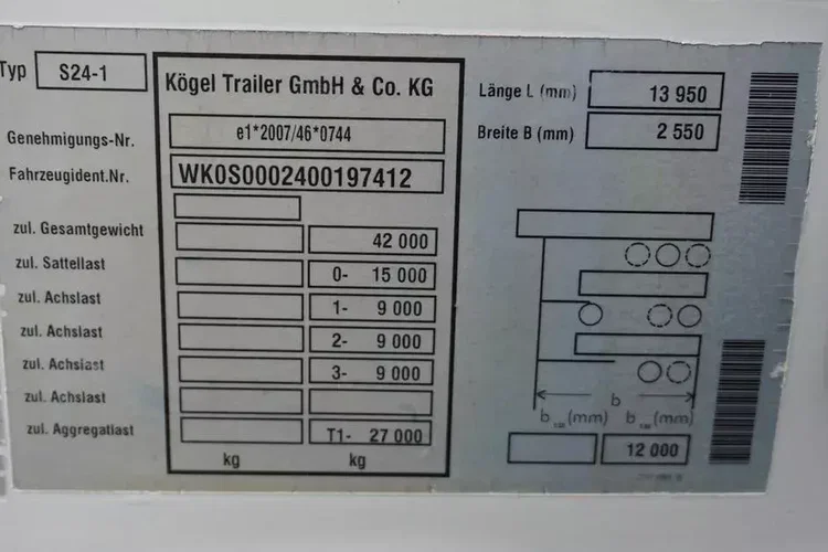 Kogel BURTOWA / BUDOWLANA / OŚ PODNOSZONA zdjęcie 11