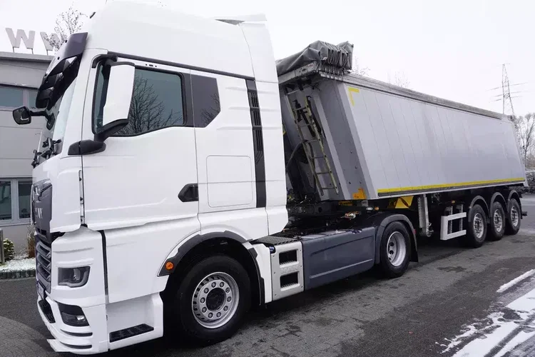 MAN TGX 18.510 E6 4×2 / Kab. sypialna / 2023 / Wielton NW-3 / poj. 38m3 zdjęcie 2