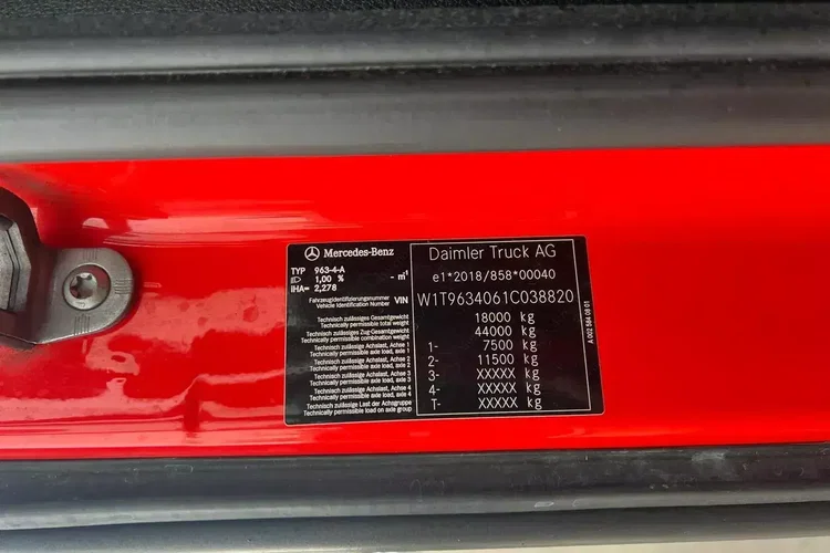 Mercedes ACTROS L prokontraktowy zdjęcie 40
