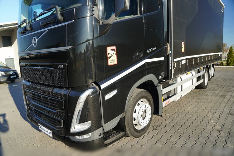 Volvo FH 500 / 6x2 / FIRANKA - 7.7 m / 2024 / KLIMA POSTOJOWA / ZAWIESIE DOKI DO WÓZKA / OŚ PODNOSZONA / ALUFELGI / zdjęcie 11