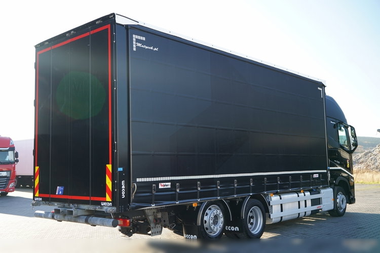 Volvo FH 500 / 6x2 / FIRANKA - 7.7 m / 2024 / KLIMA POSTOJOWA / ZAWIESIE DOKI DO WÓZKA / OŚ PODNOSZONA / ALUFELGI / zdjęcie 7