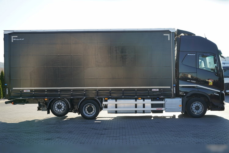 Volvo FH 500 / 6x2 / FIRANKA - 7.7 m / 2024 / KLIMA POSTOJOWA / ZAWIESIE DOKI DO WÓZKA / OŚ PODNOSZONA / ALUFELGI / zdjęcie 8